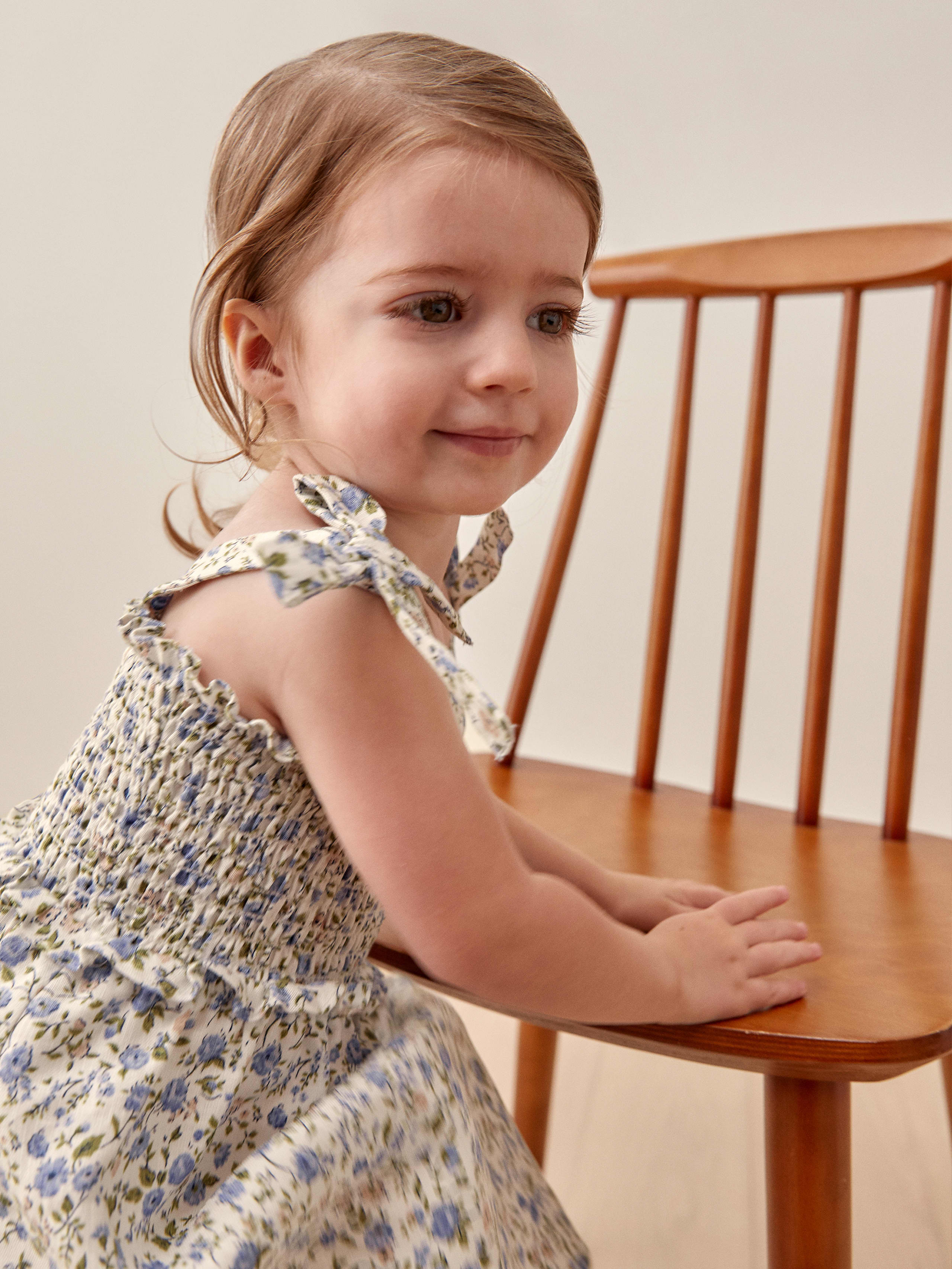 Pixie Kids Dawson Linen Dress