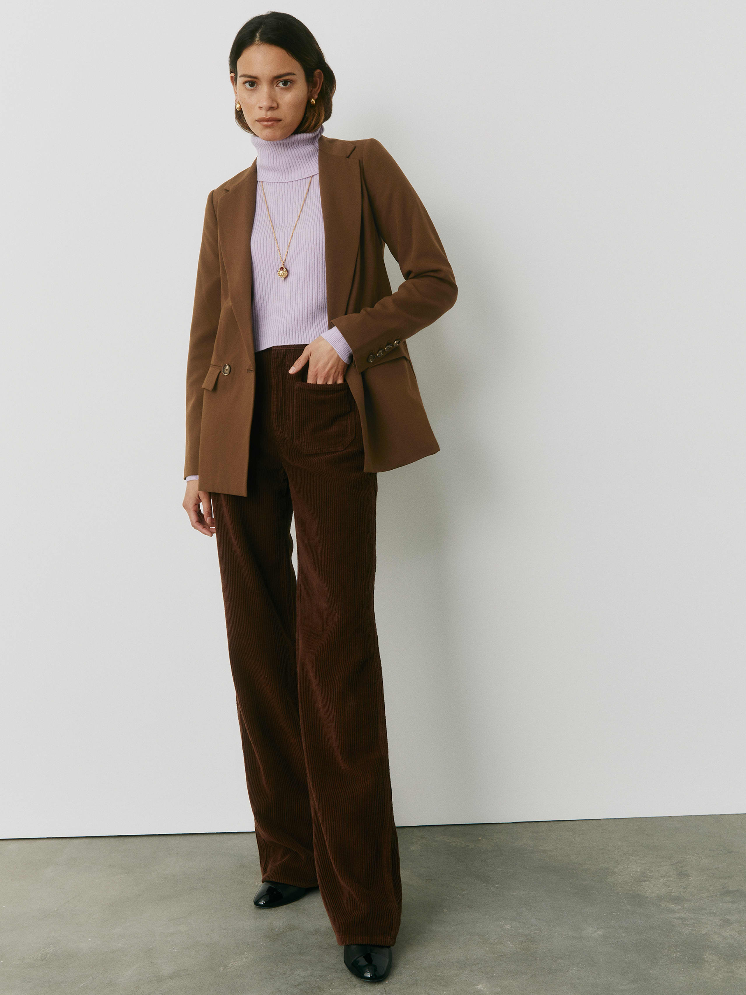 Chocolate Lazer Blazer