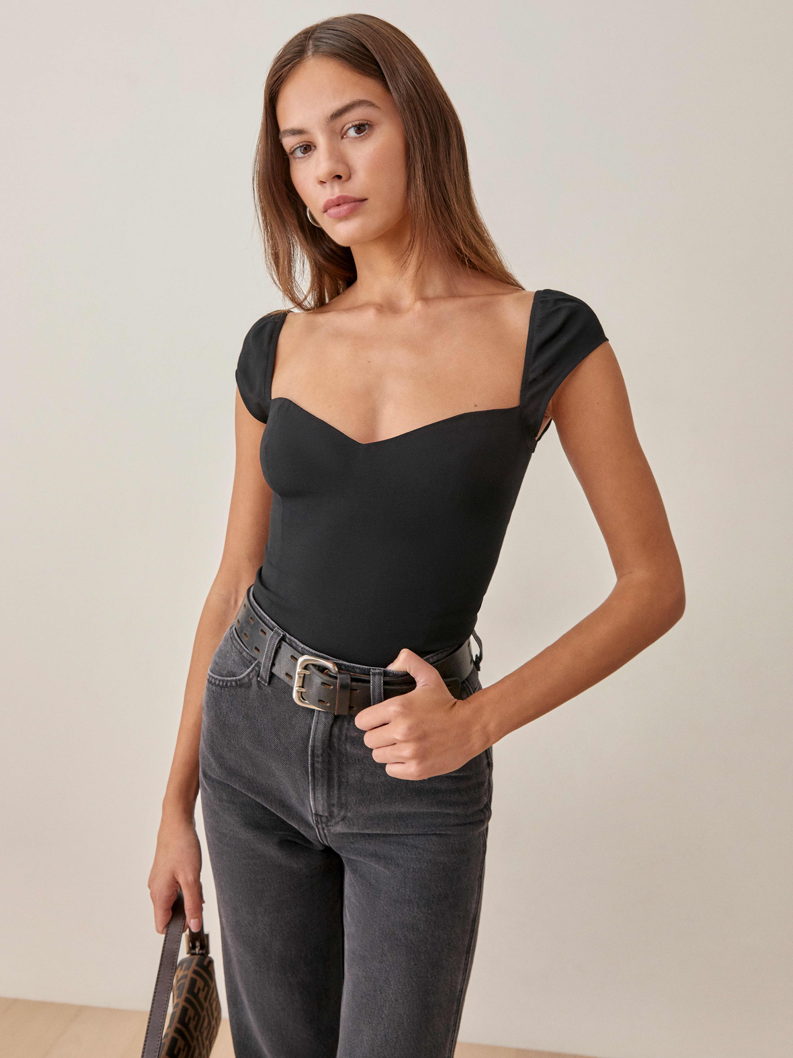 Black Madisson Top