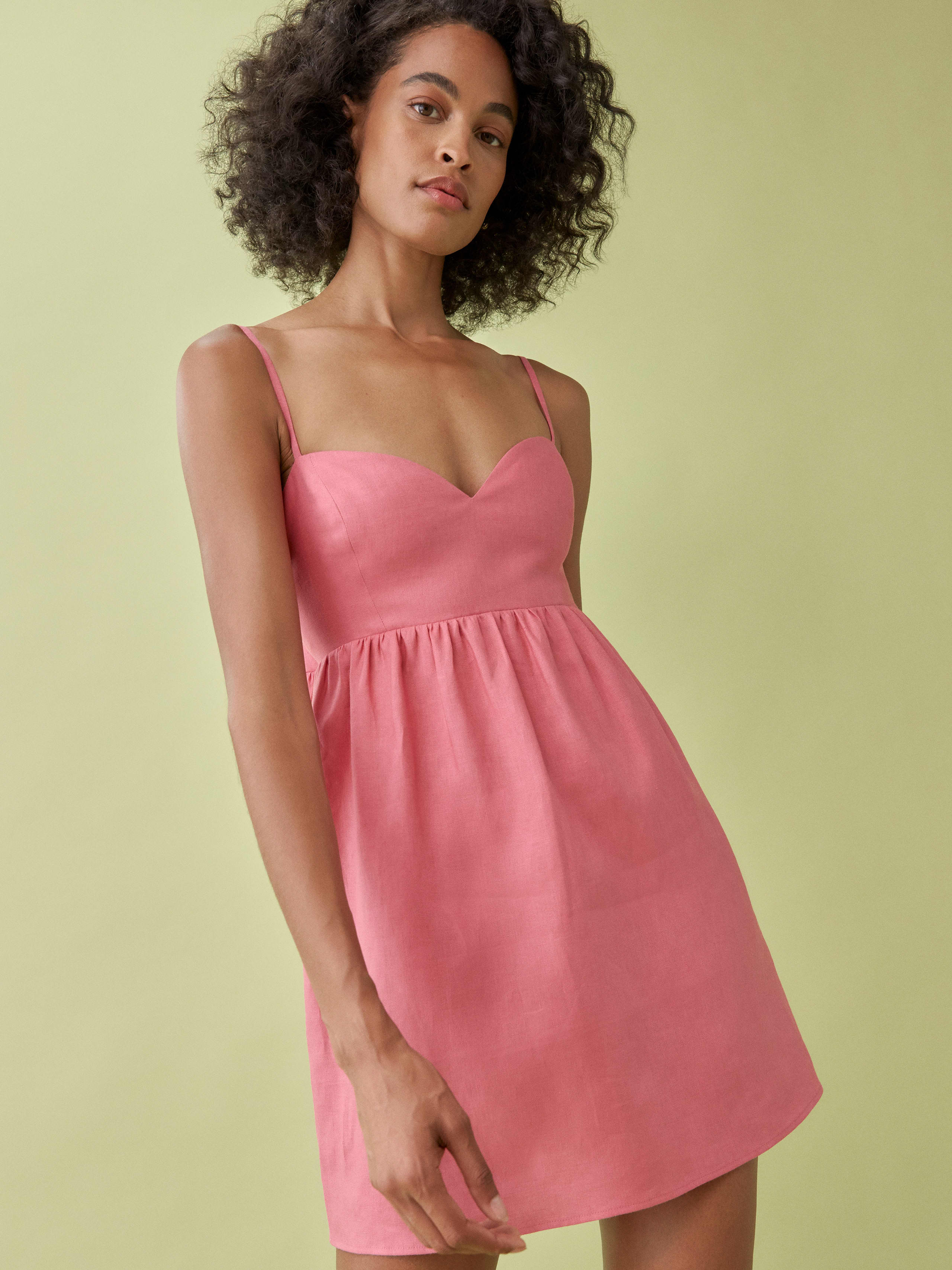 Snapdragon Martin Linen Dress