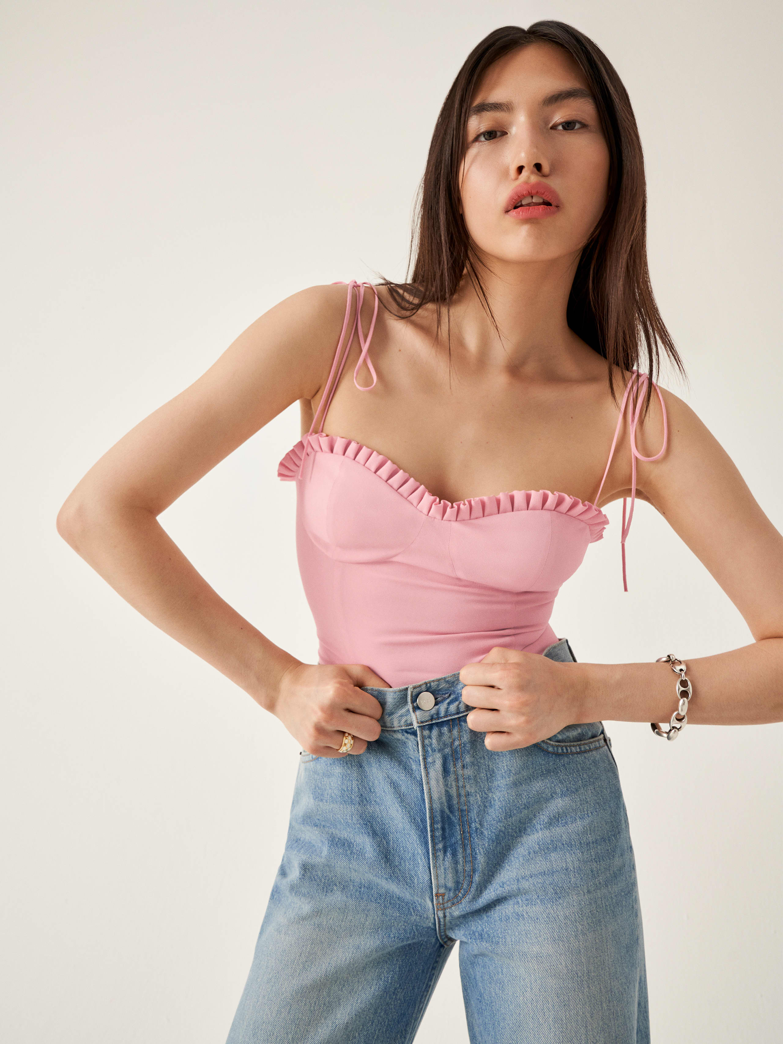 Carnation Novena Top