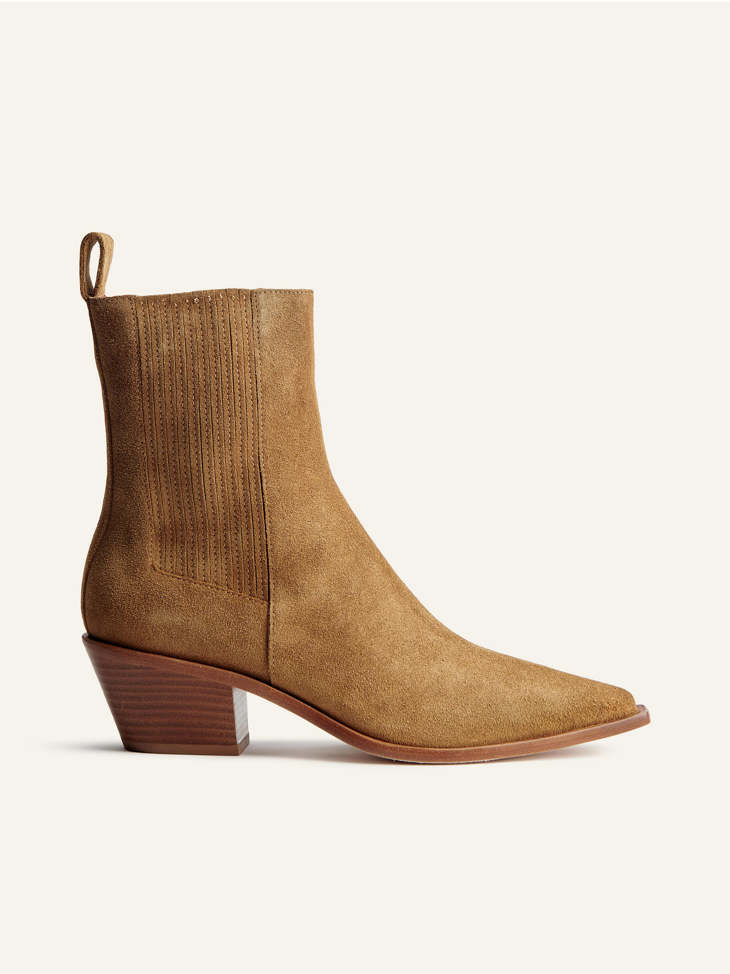 Castor Suede Ophelia Western Chelsea Boot