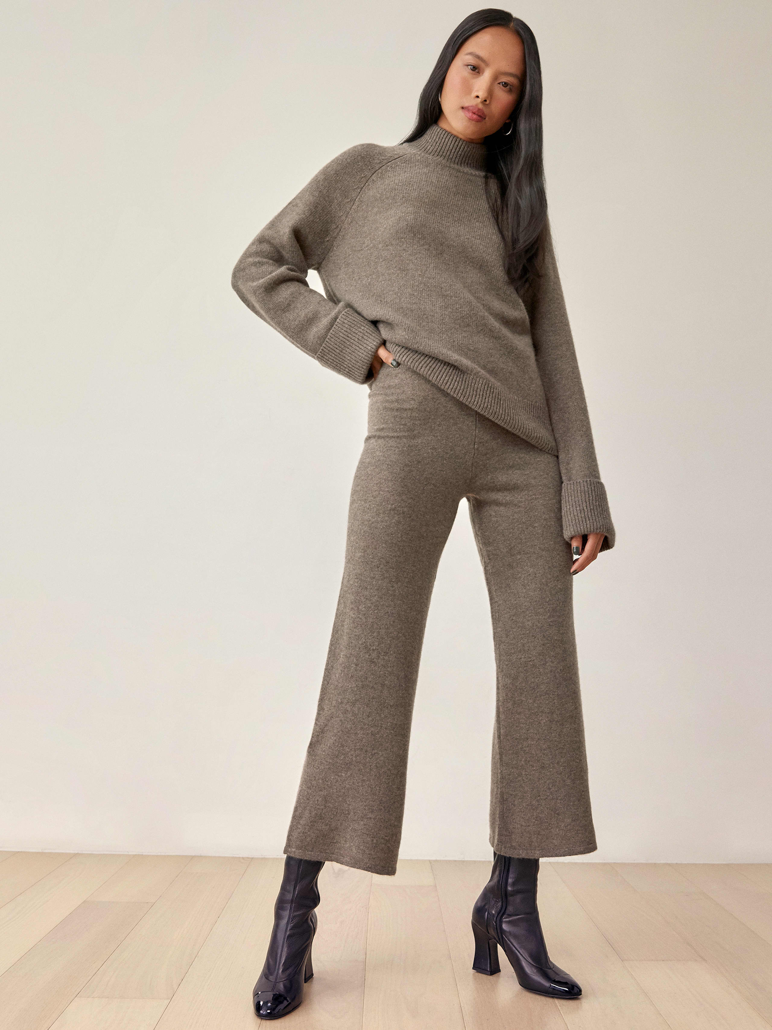 Cocoa Petites Dara Cashmere Pant