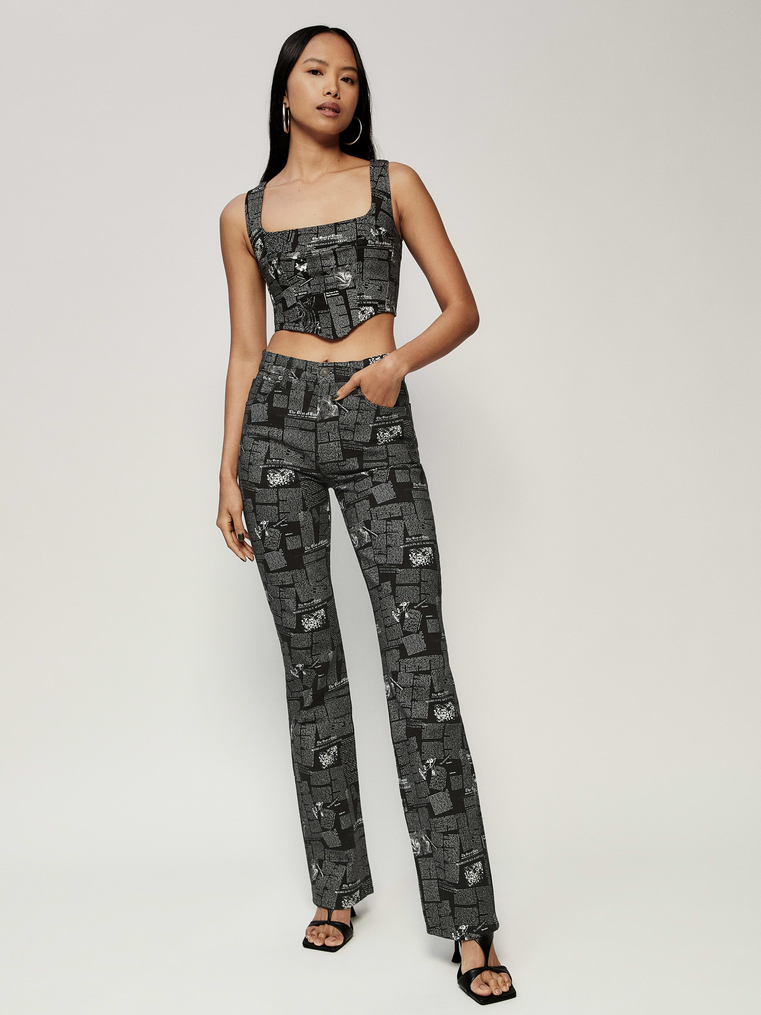 Style Zine Peyton Style Zine High Rise Bootcut Jeans