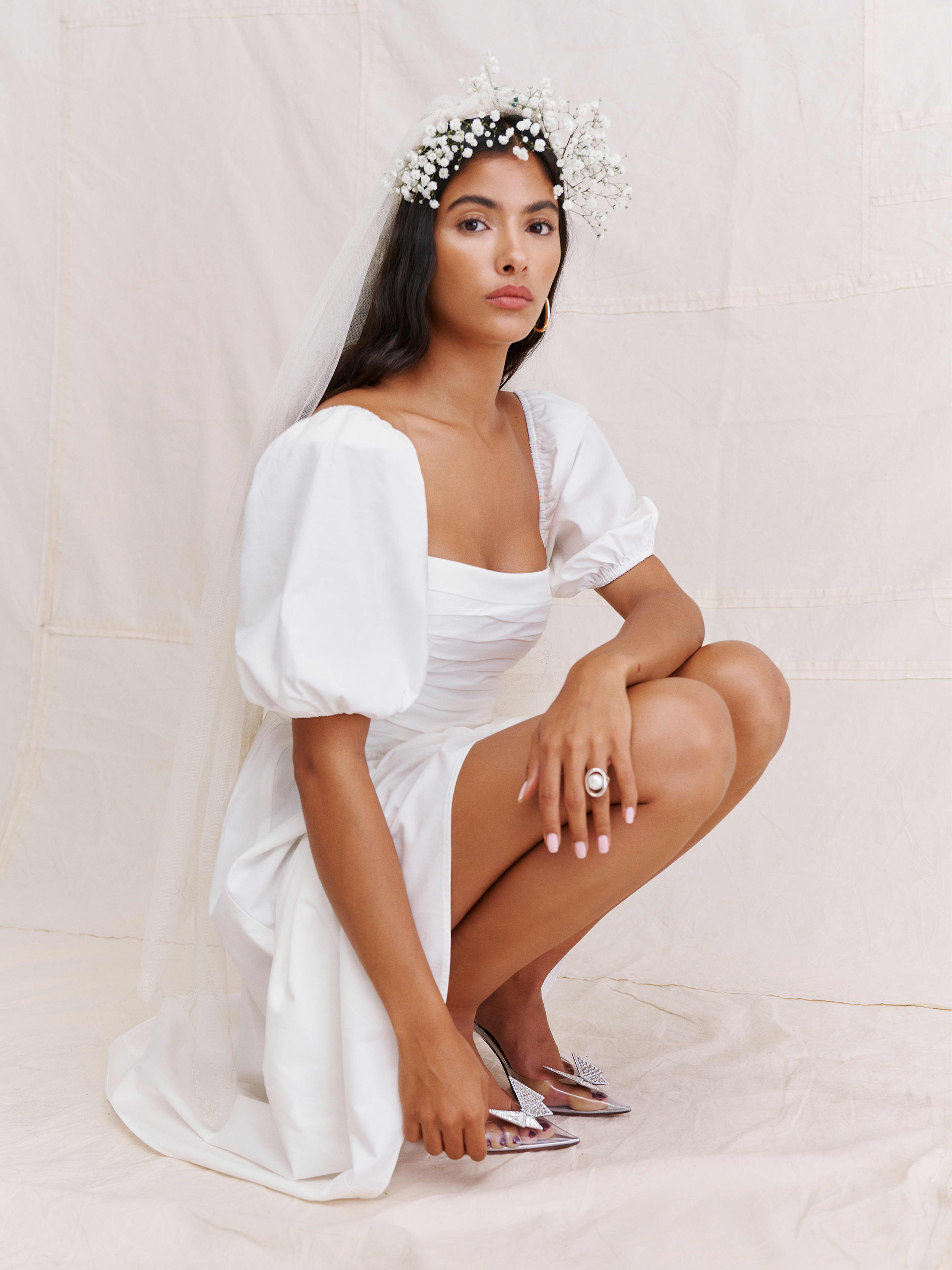 White Rachelle Dress
