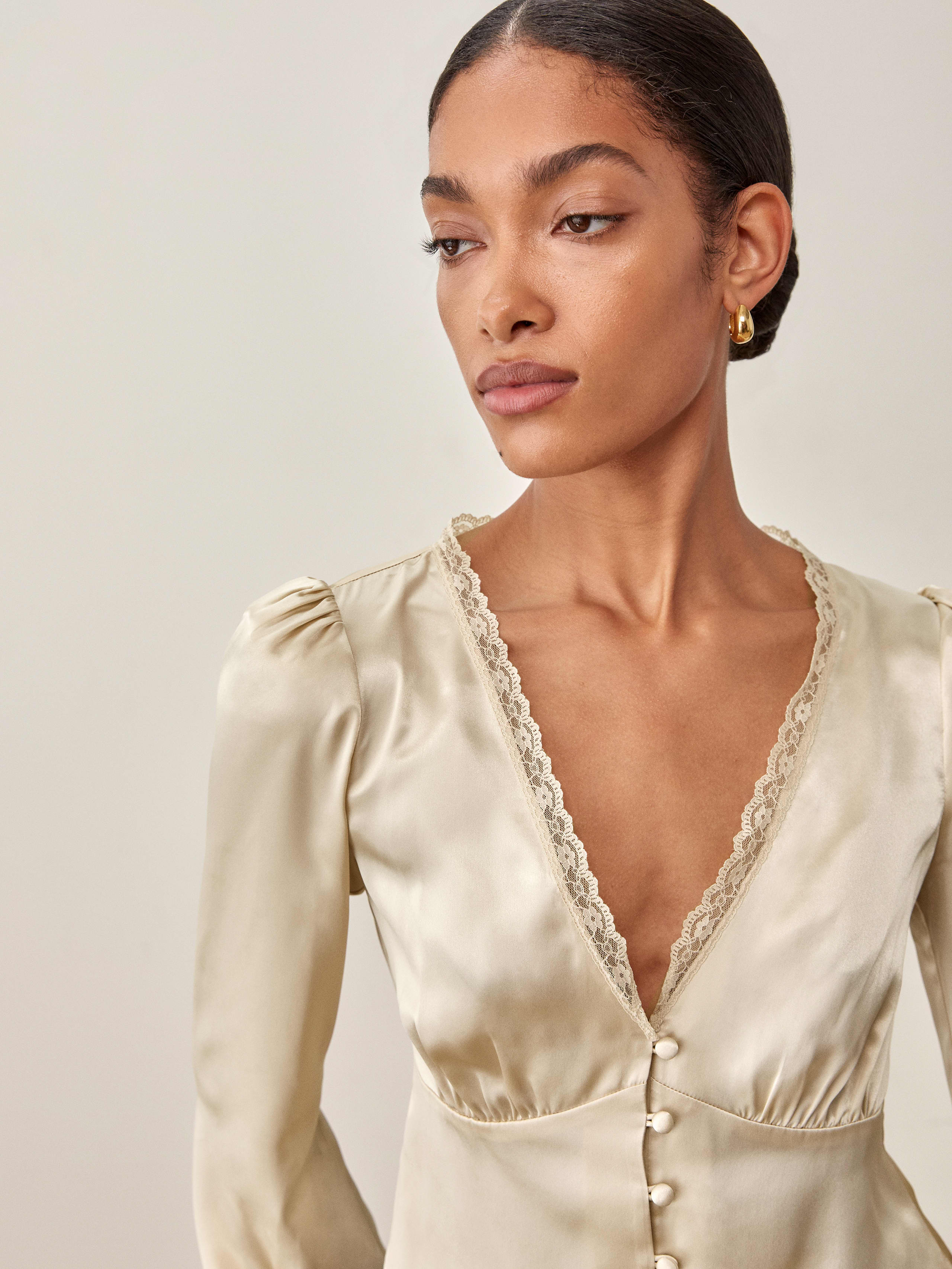 Ivory Rosen Top
