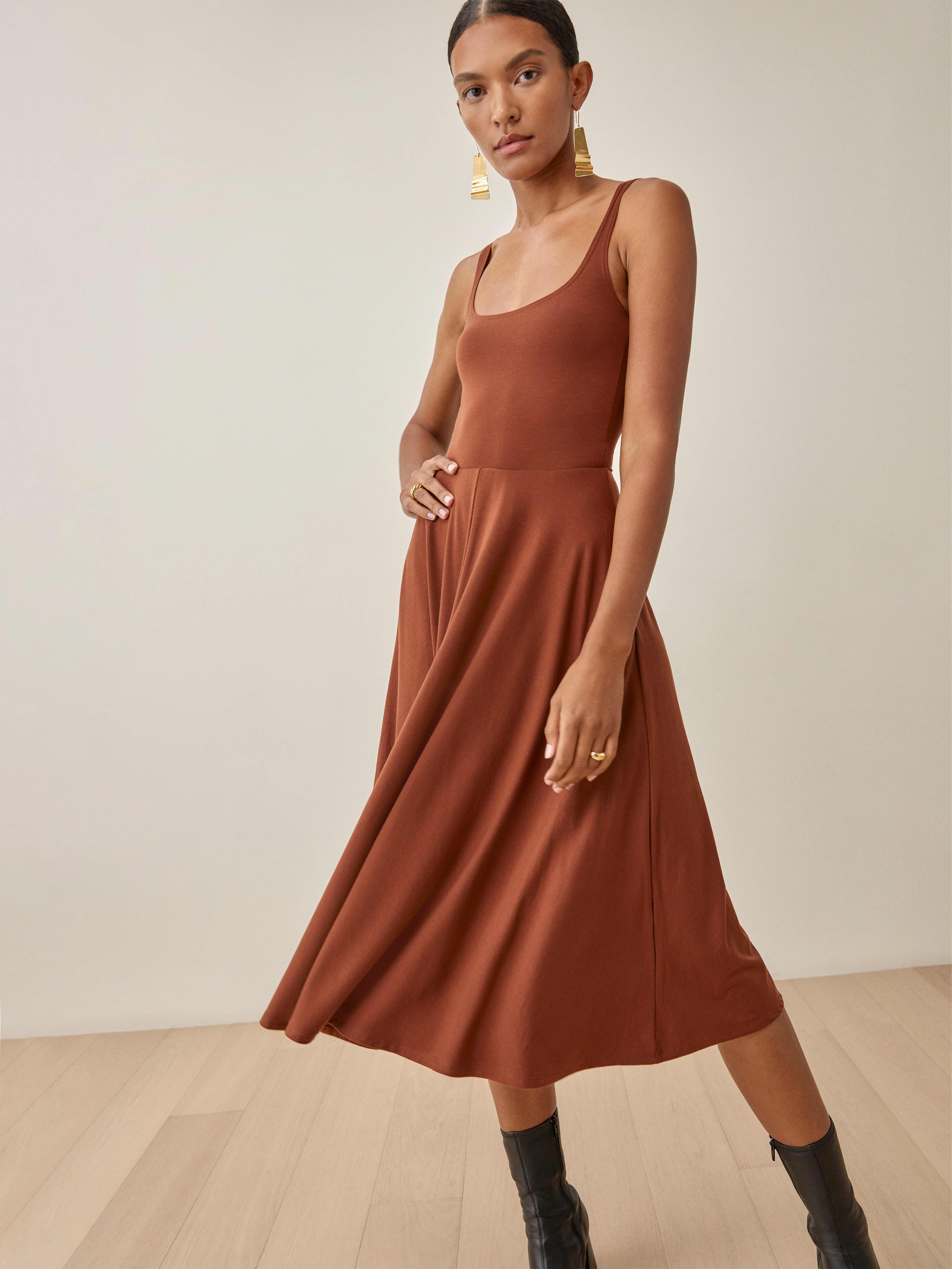 Chestnut Rou Dress