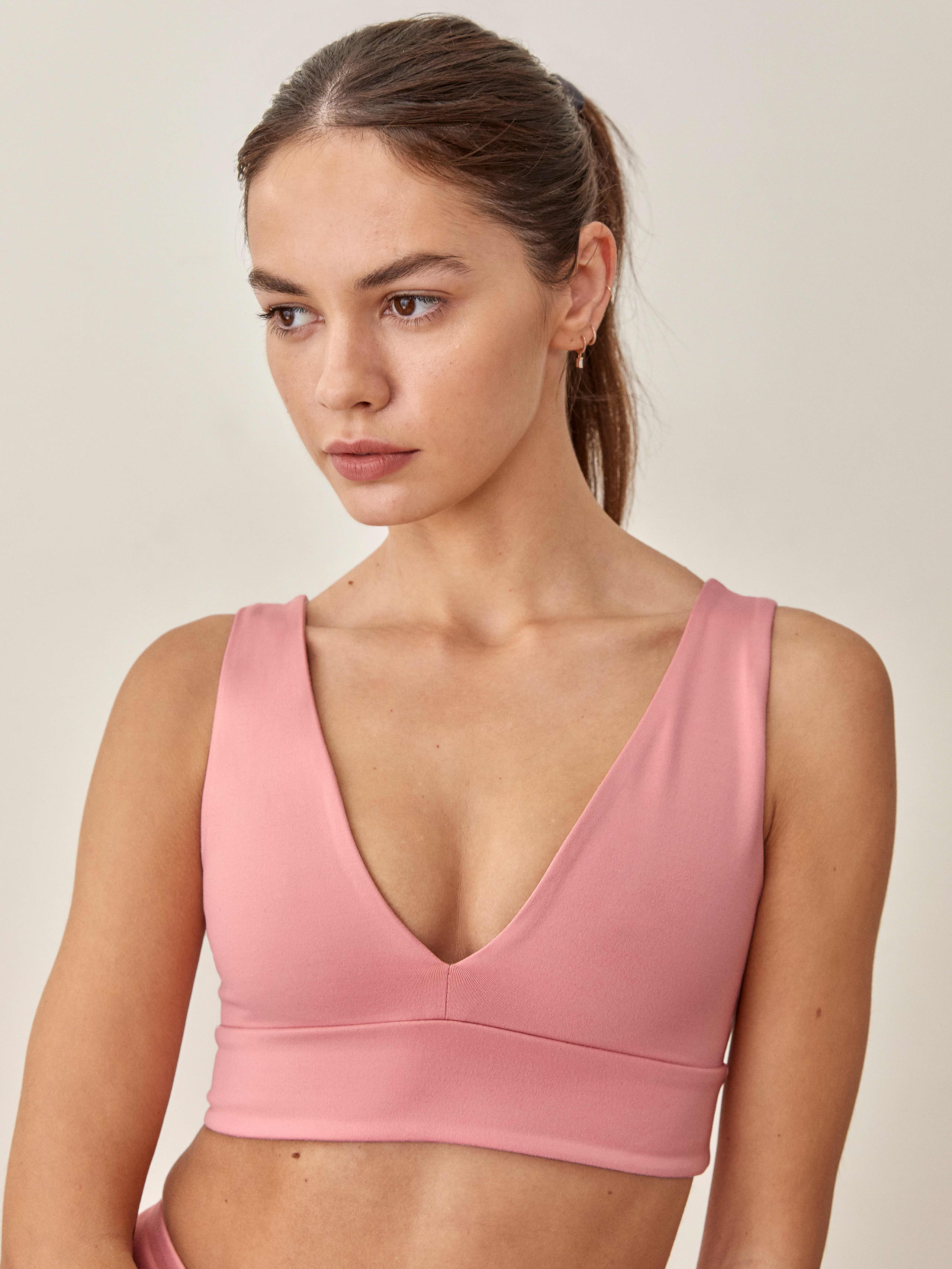 Carnation Roxy Ecostretch Plunge V-Neck Bra