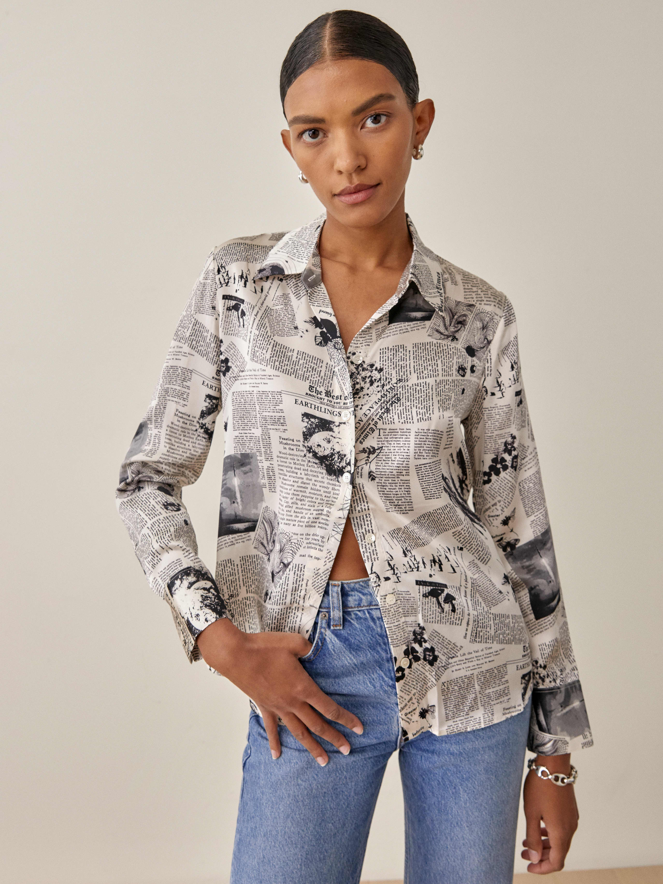 Climate Newsprint Sky Top