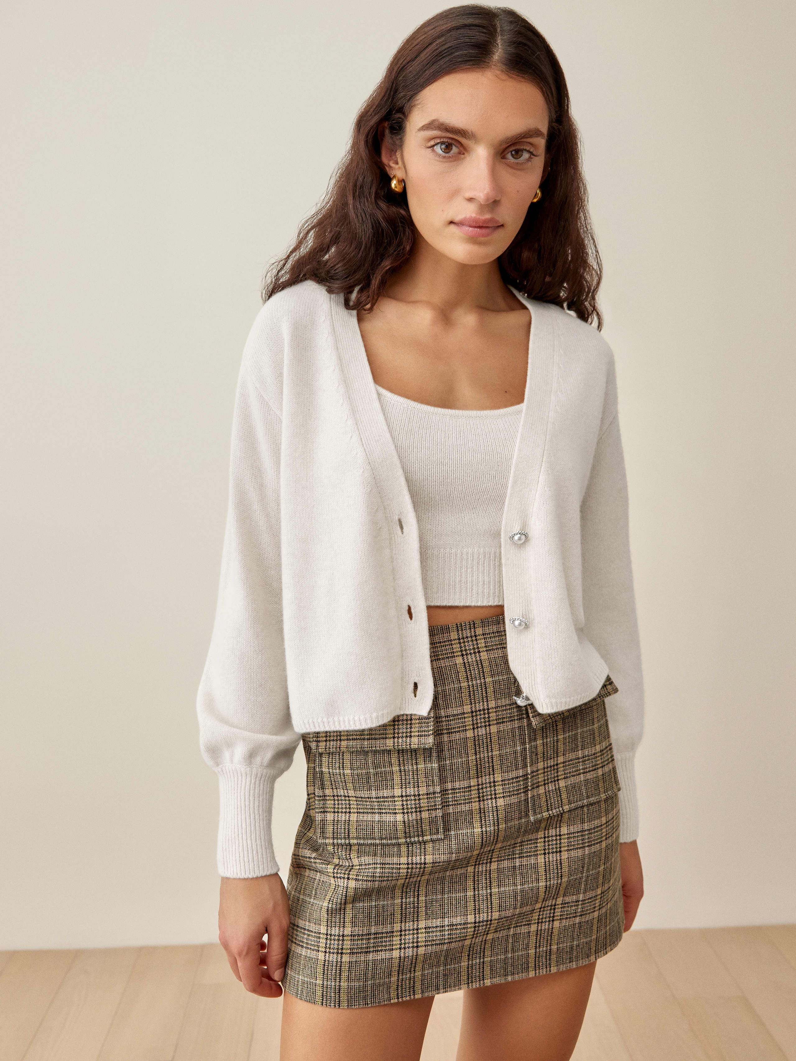 Gossamer Varenne Cashmere Embellished Button Set