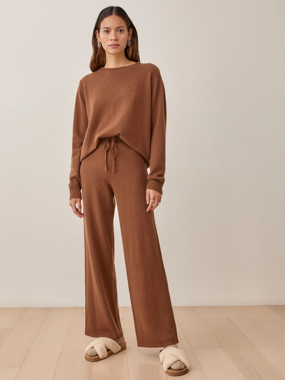 Cinnamon Cashmere Sweatsuit