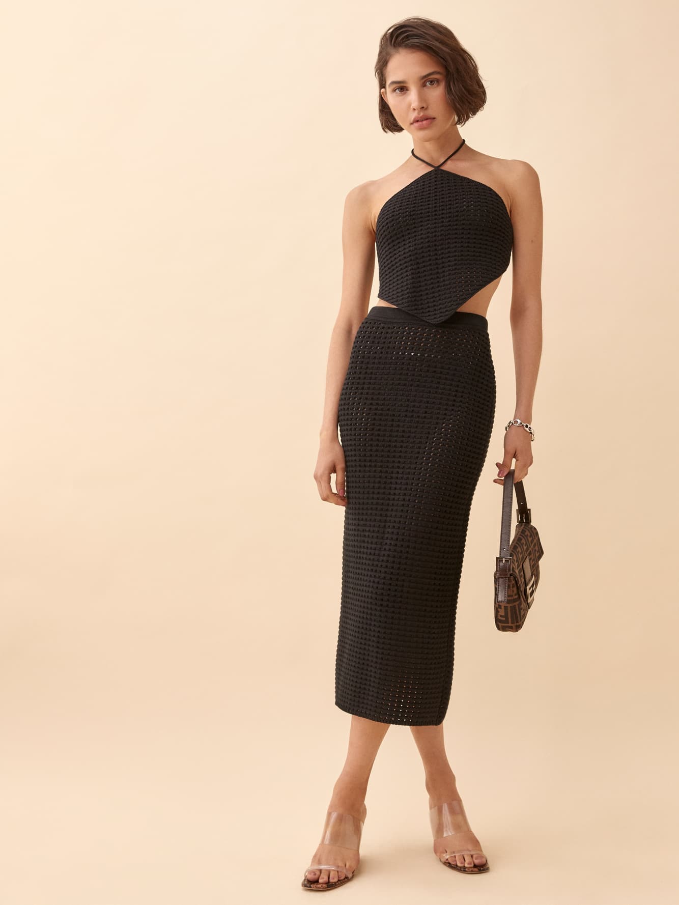 Reformation Circa Open Knit Two Piece £‌248