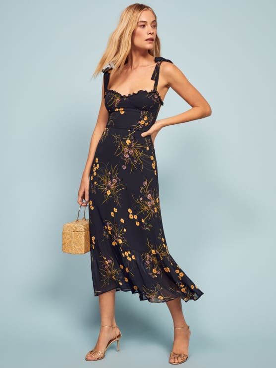 Reformation ruthie dress clearance