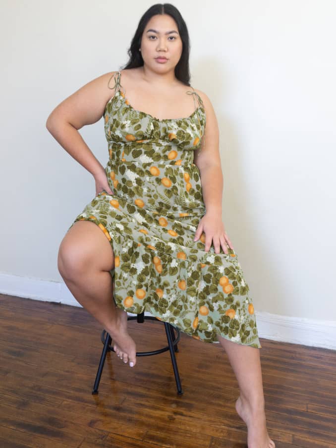 Embry Dress - Spaghetti Strap Midi