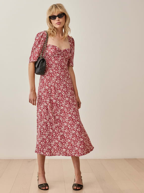 reformation laura dress