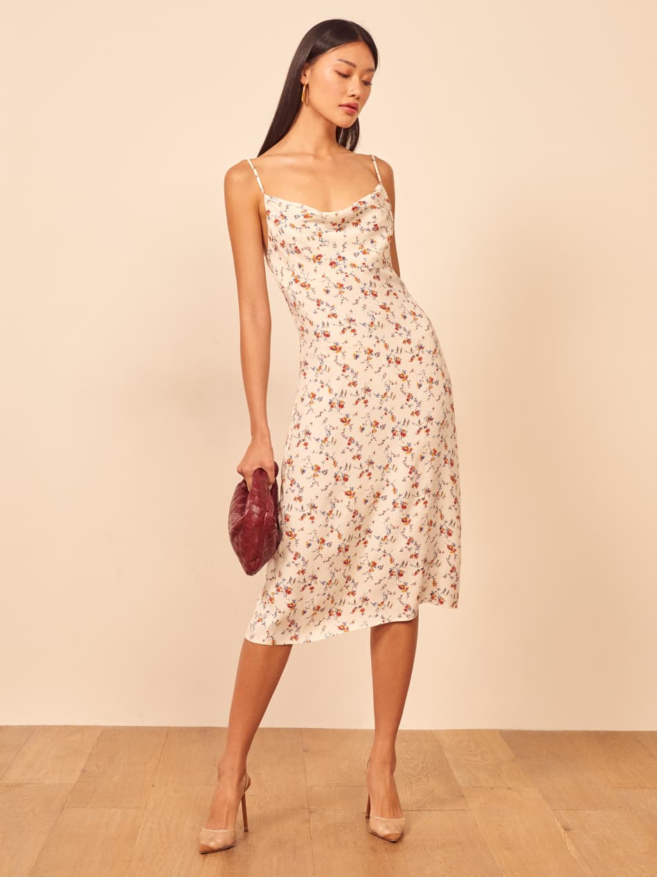 Astrid Dress - Sleeveless Midi Crepe