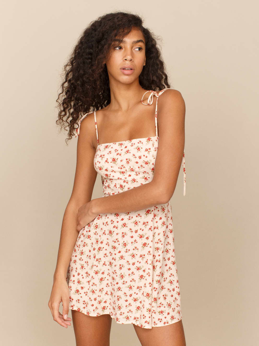 reformation tie dress Cinosural International School