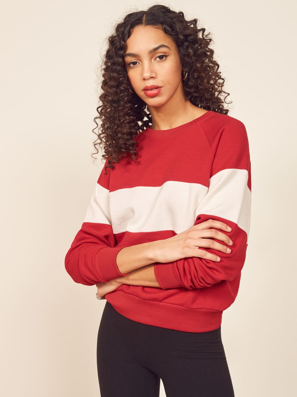 Reformation sweatshirt clearance