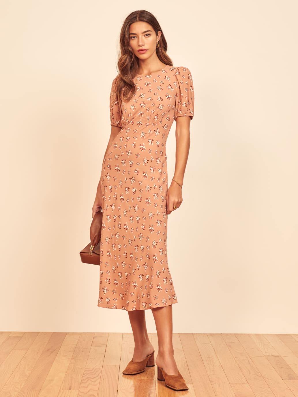 Reformation floral midi dress Clearance