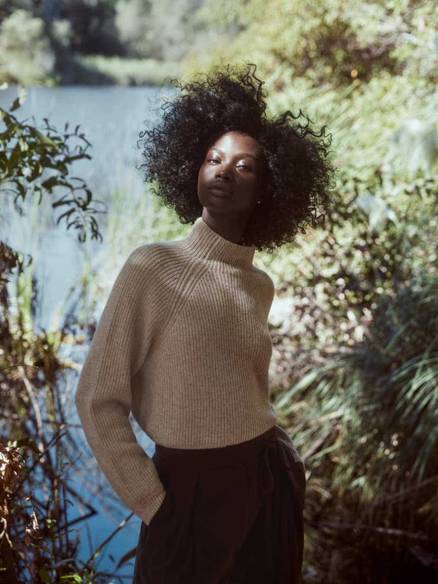 Womens oversized cashmere sweater clearance