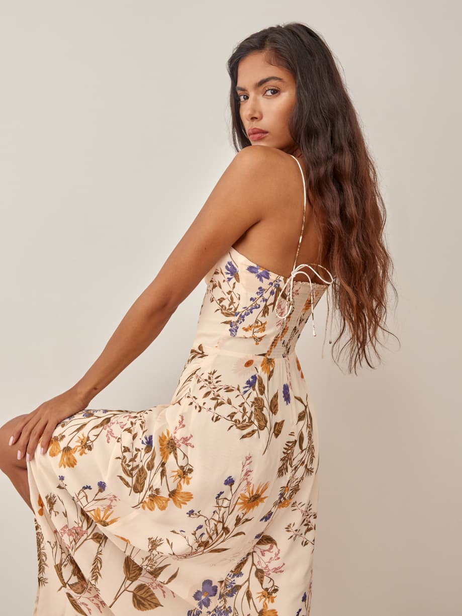 Reformation kourtney midi dress clearance