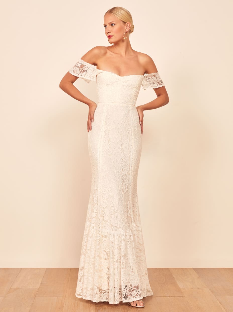 Reformation wedding gown clearance