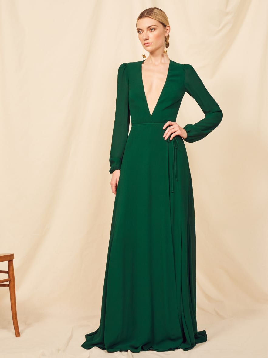 Reformation milan dress white clearance