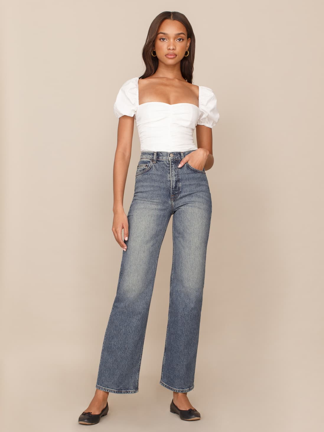Reformation flare jeans Clearance