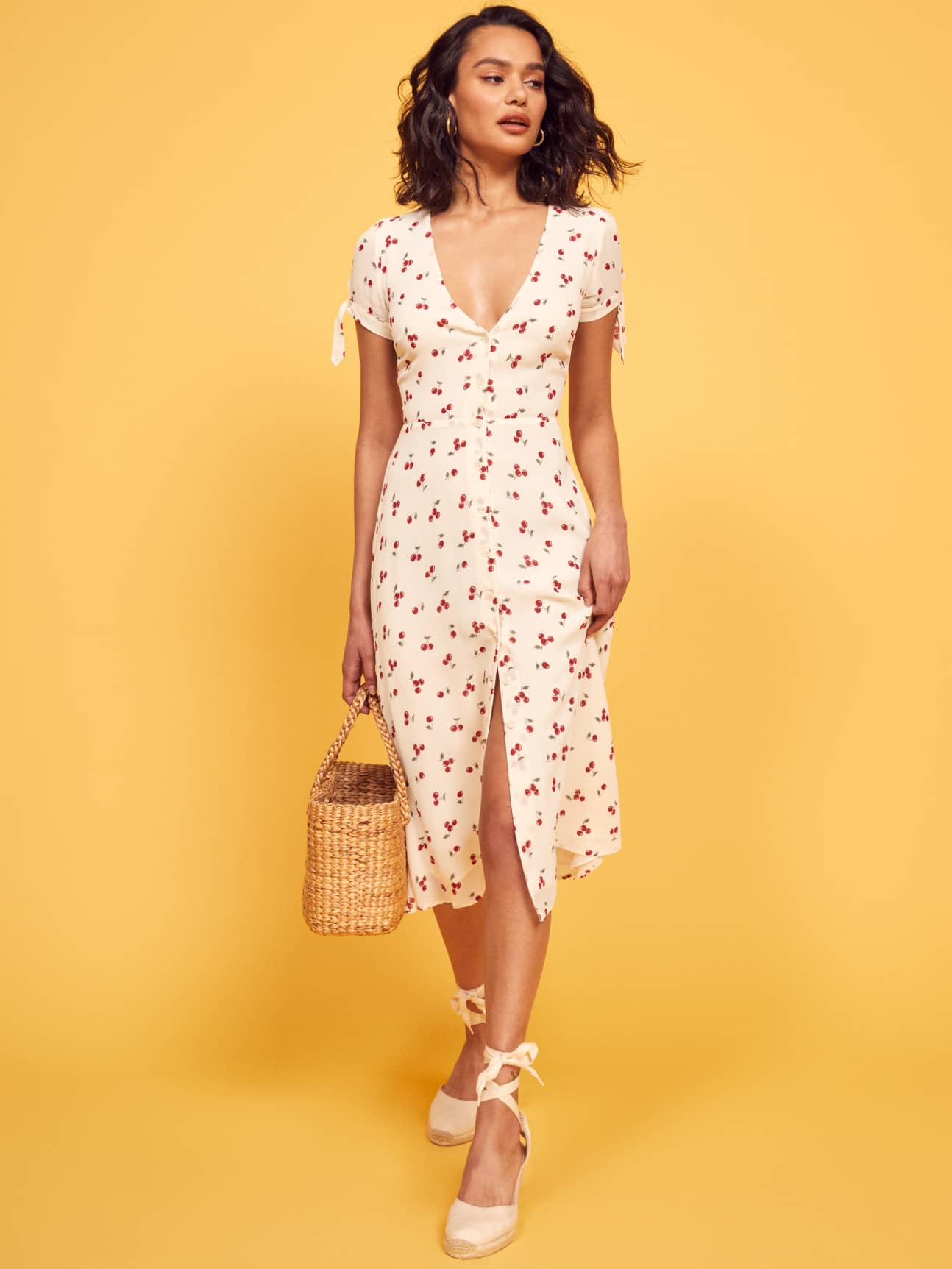 Reformation rosalinda dress