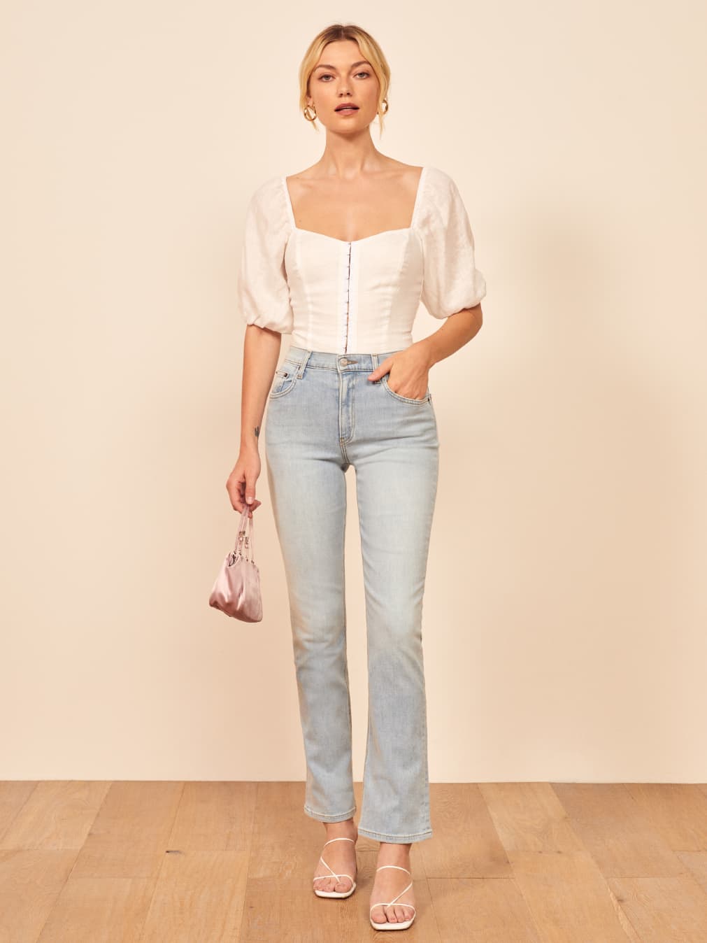 Reformation straight leg jeans Outlet