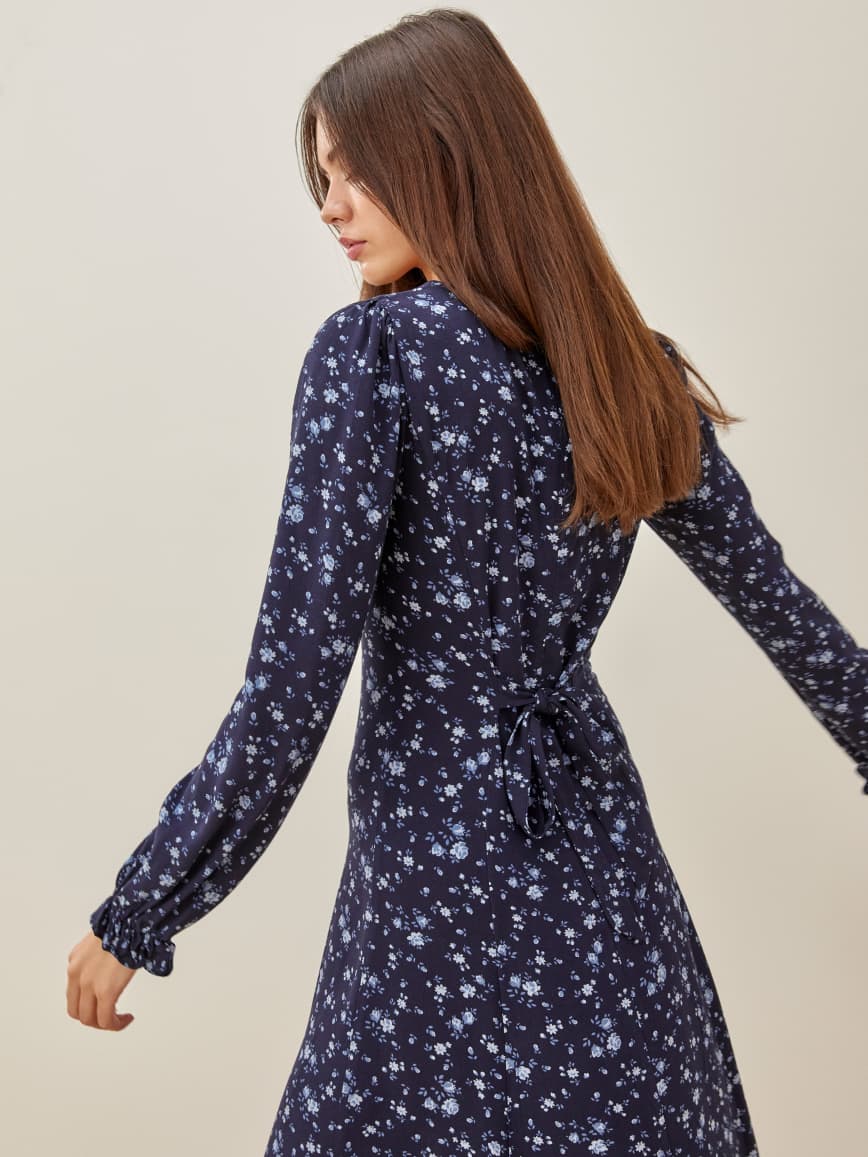 Reformation woodstock dress clearance