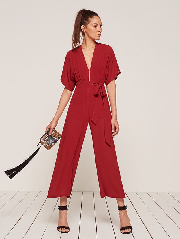 Reformation swiss jumpsuit clearance