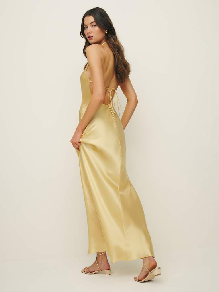 Petites Jeany Silk Dress