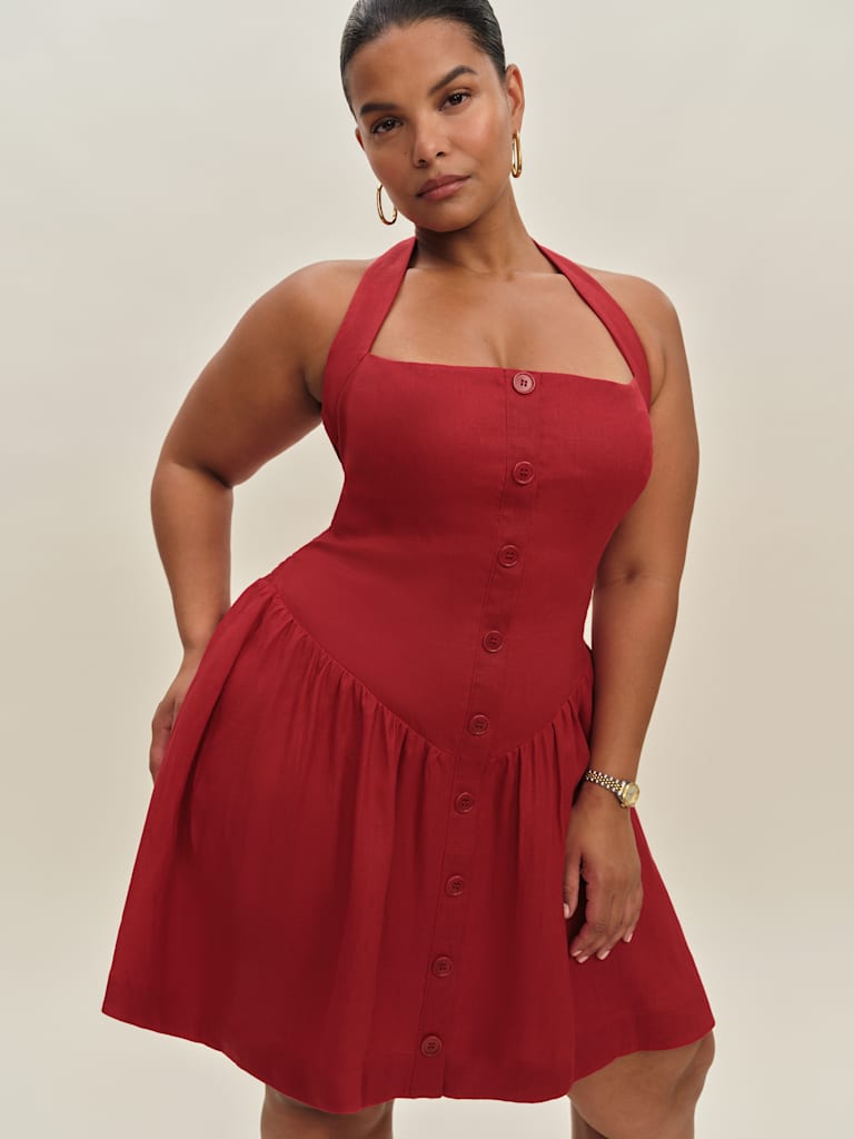 Mariela Linen Dress Es