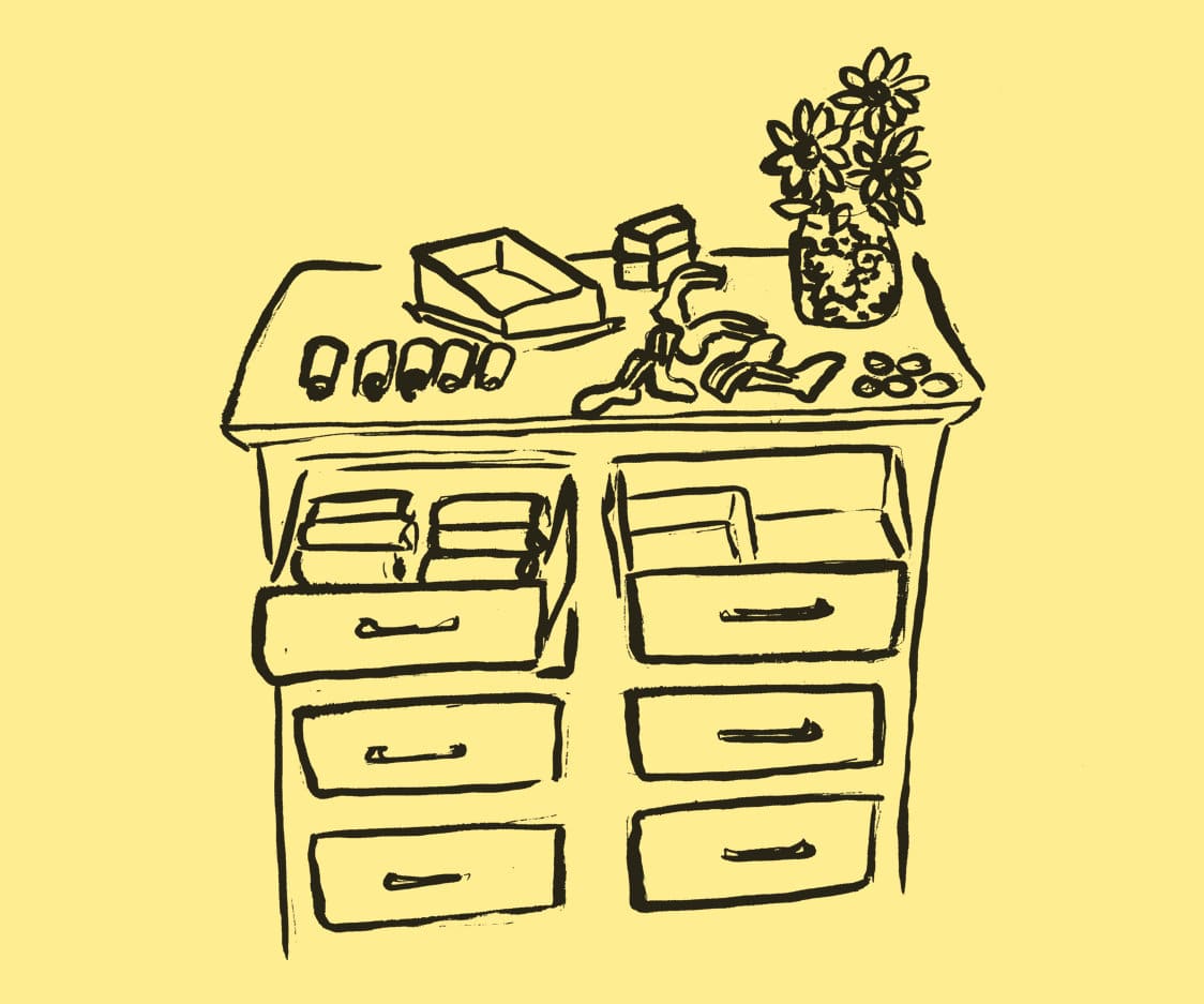 cabinet and drawer organization