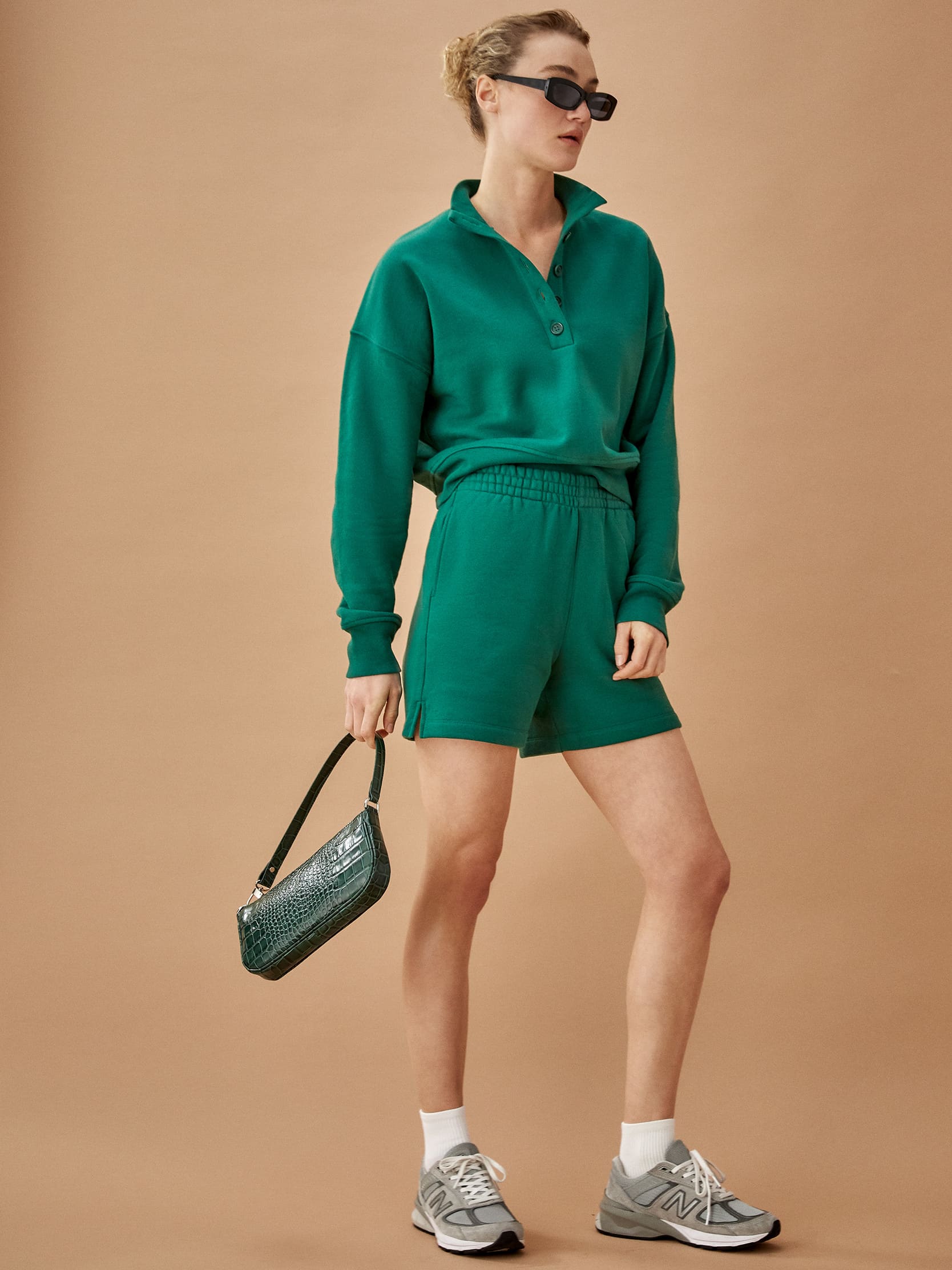 Reformation 70s Sweat Shorts Flash 