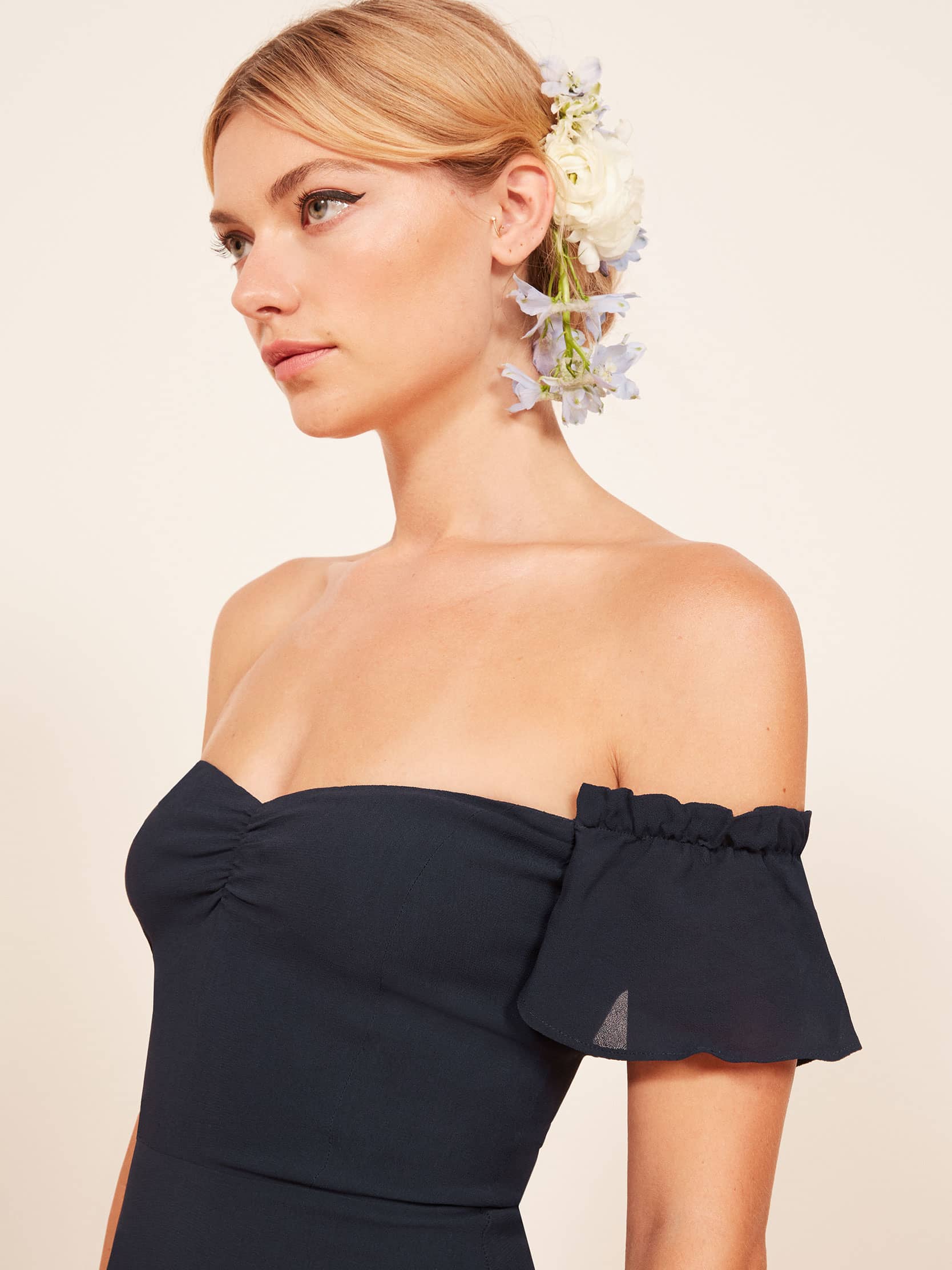 Navy Butterfly Dress