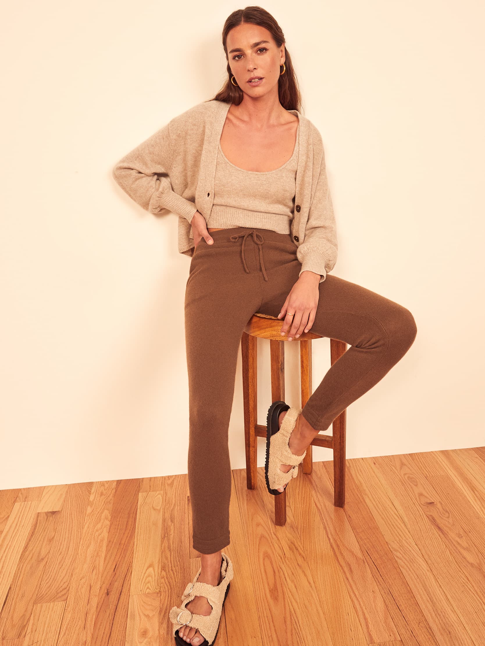 reformation classic sweatpant