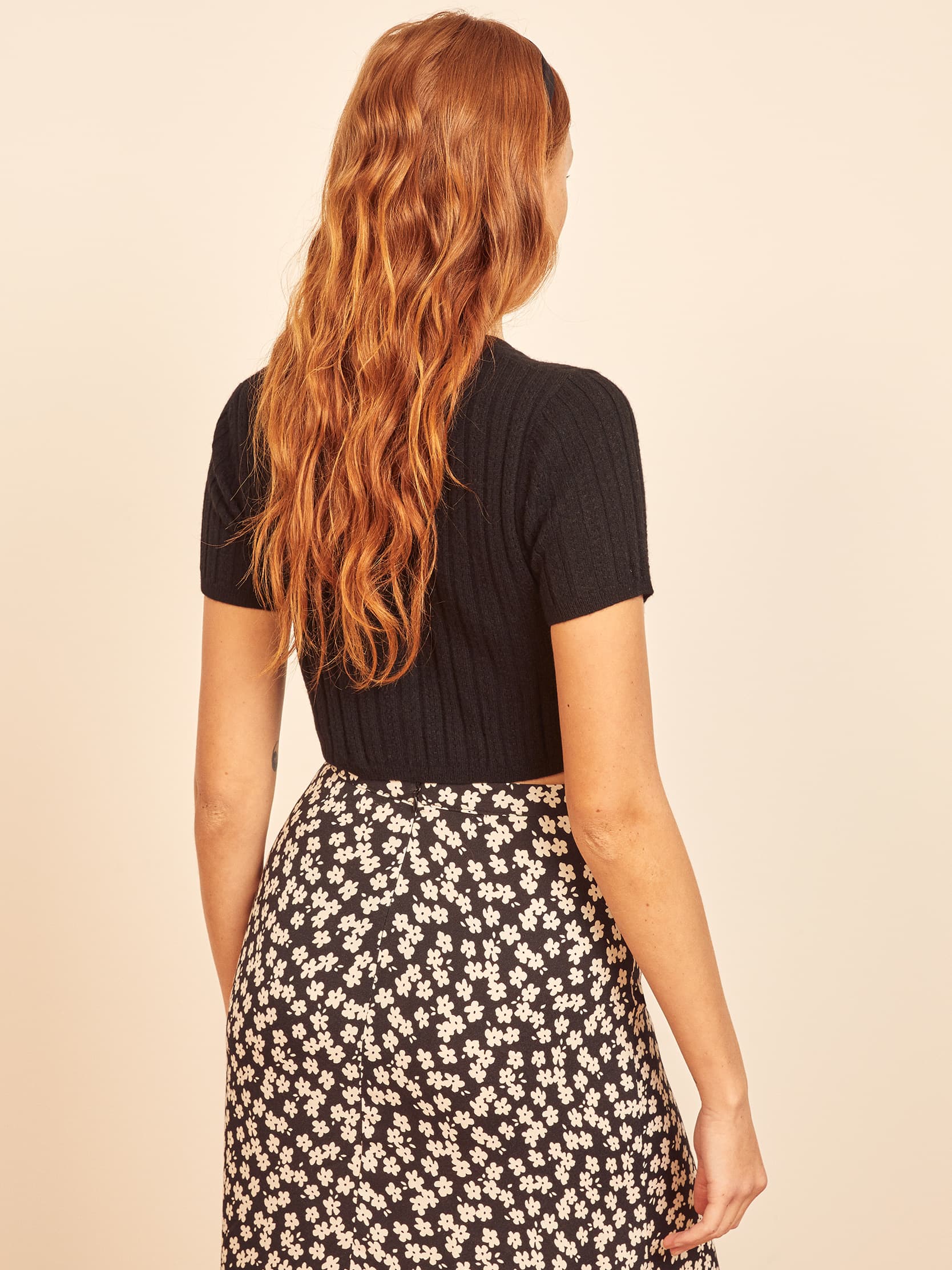 reformation germaine sweater