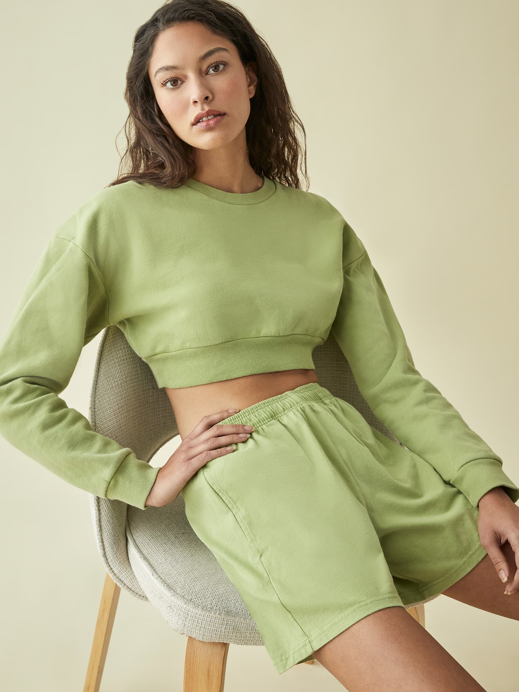 hunter sweatshirt reformation