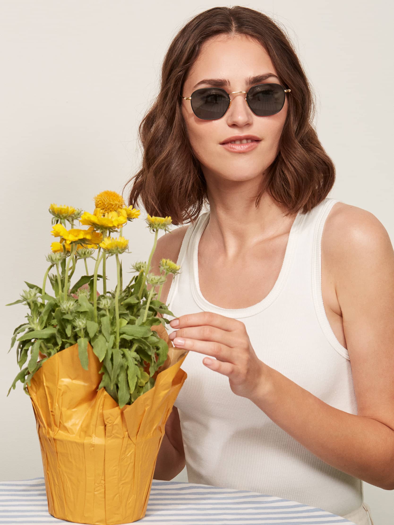 Krewe X Reformation Ward Sunglasses Reformation
