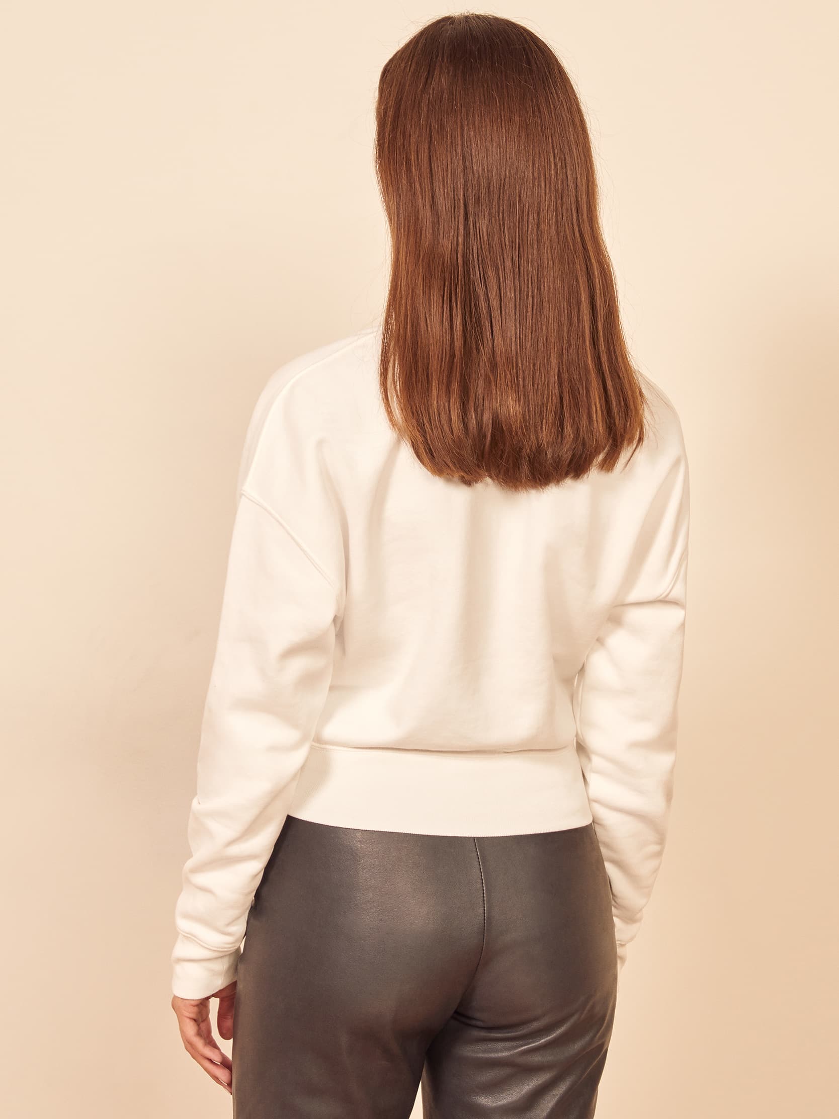 Reformation marla zip sweatshirt clearance