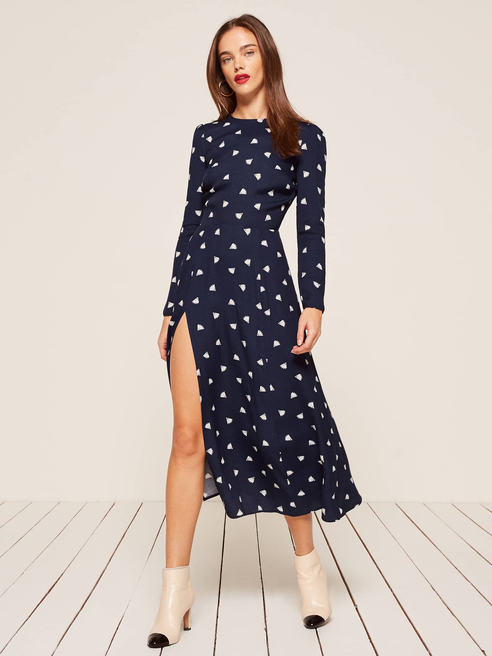vanessa formal chiffon lattice dress