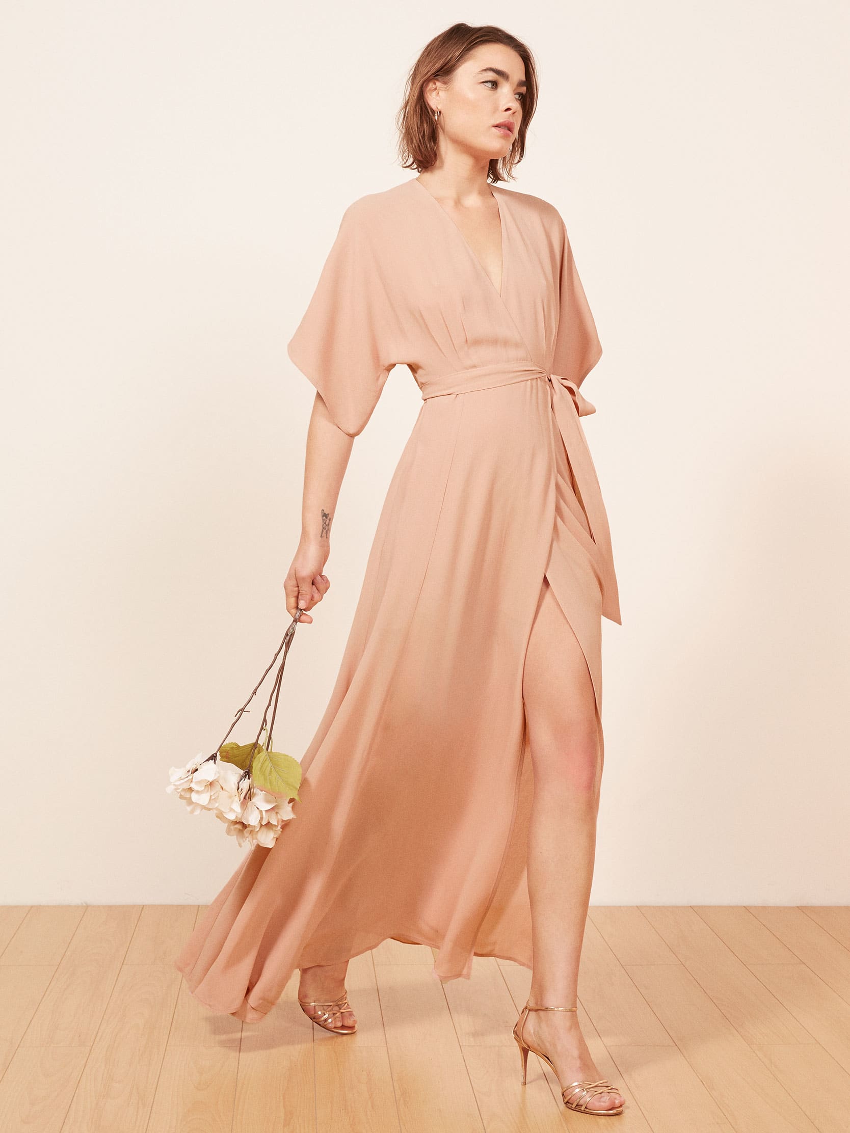 ["Pink", "Champagne"] Winslow Dress