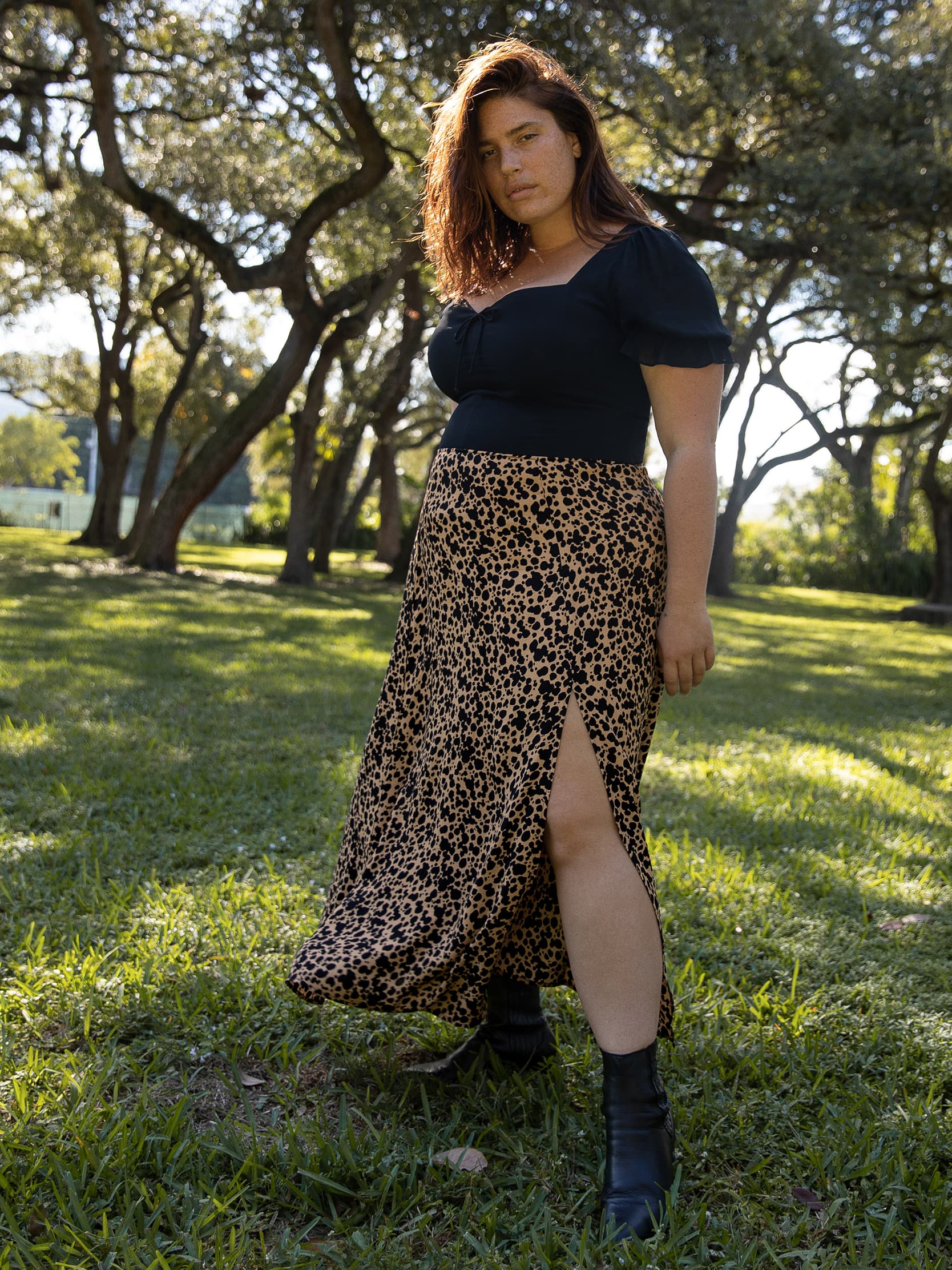 Zoe Skirt Es - Midi Crepe | Reformation
