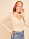 deep v cardigan