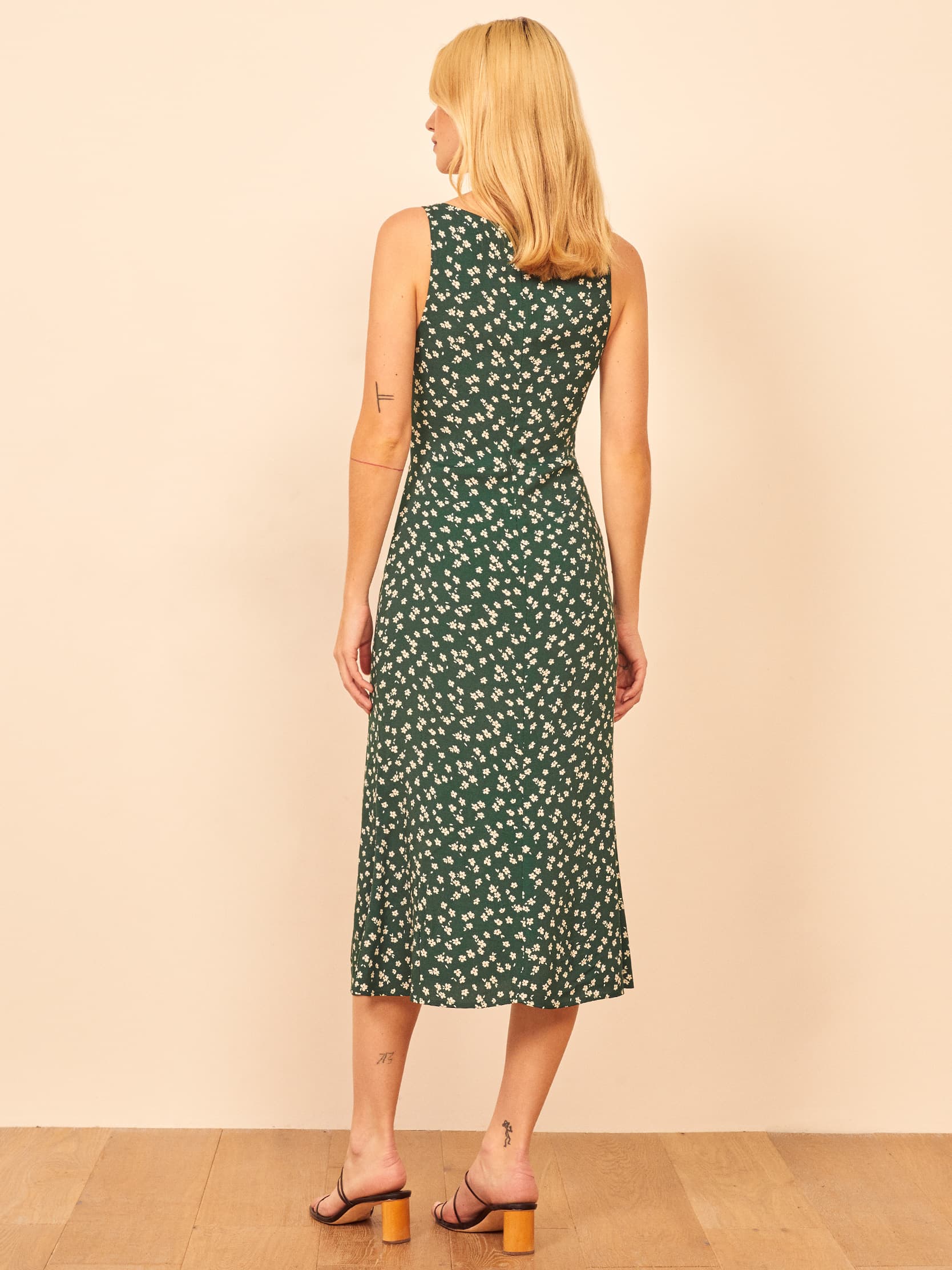 reformation annette dress