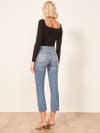 reformation jordi kick flare jeans