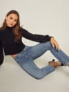 reformation liza high straight jean