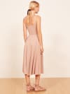 reformation merlot dress